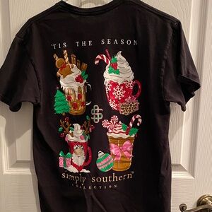 Simply Southern ‘Tis the Season Holiday Tee with Festive Mugs
